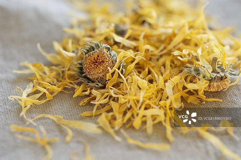 金盏花花瓣图片素材