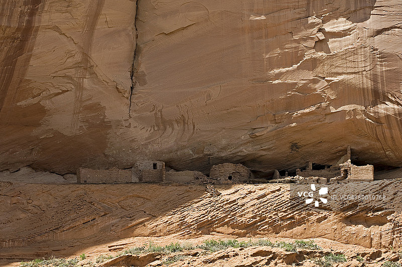 峡谷切利国家纪念碑的第一处遗址图片素材