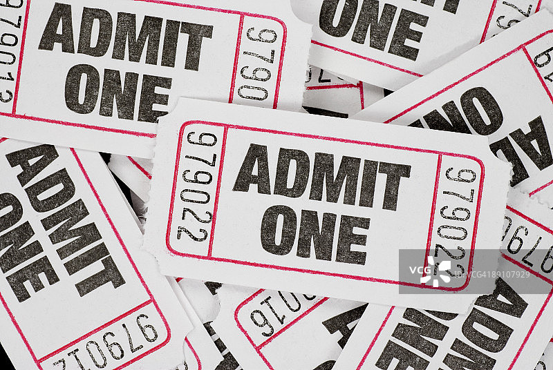 入场券图片素材