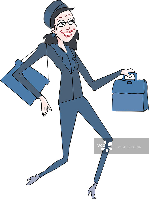 空姐奔跑图片素材