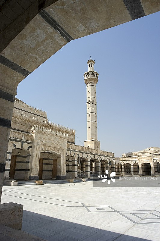 叙利亚哈马奥马尔·伊本·哈塔卜清真寺图片素材