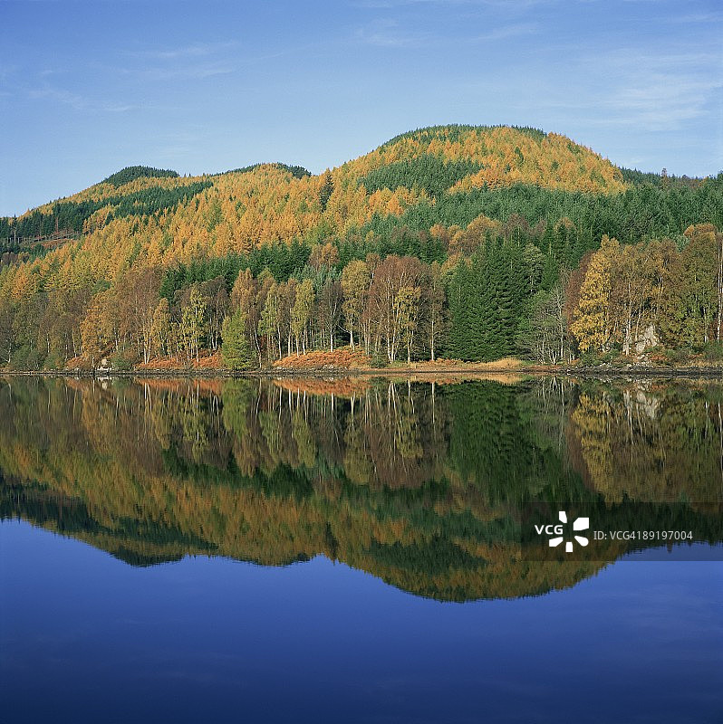 苏格兰图梅尔湖图片素材