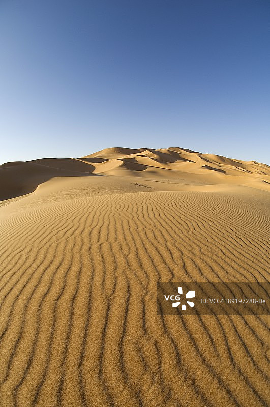 阿瓦里沙丘，撒哈拉沙漠，费赞，利比亚，北非图片素材