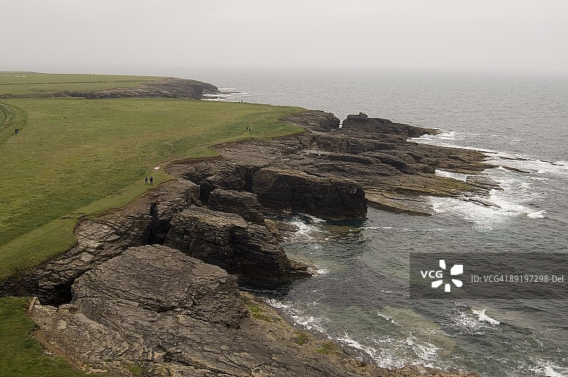 胡克角，位于爱尔兰共和国伦斯特郡韦克斯福德郡图片素材