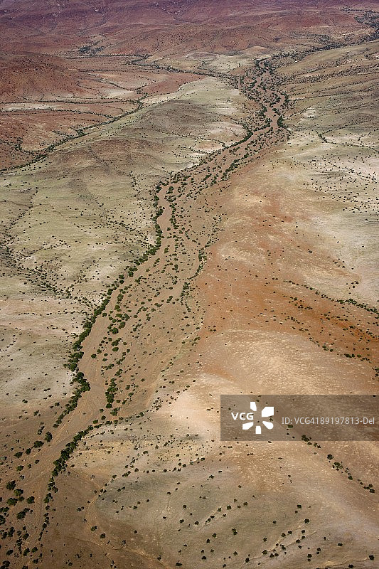纳米比亚达马拉兰航拍照片图片素材
