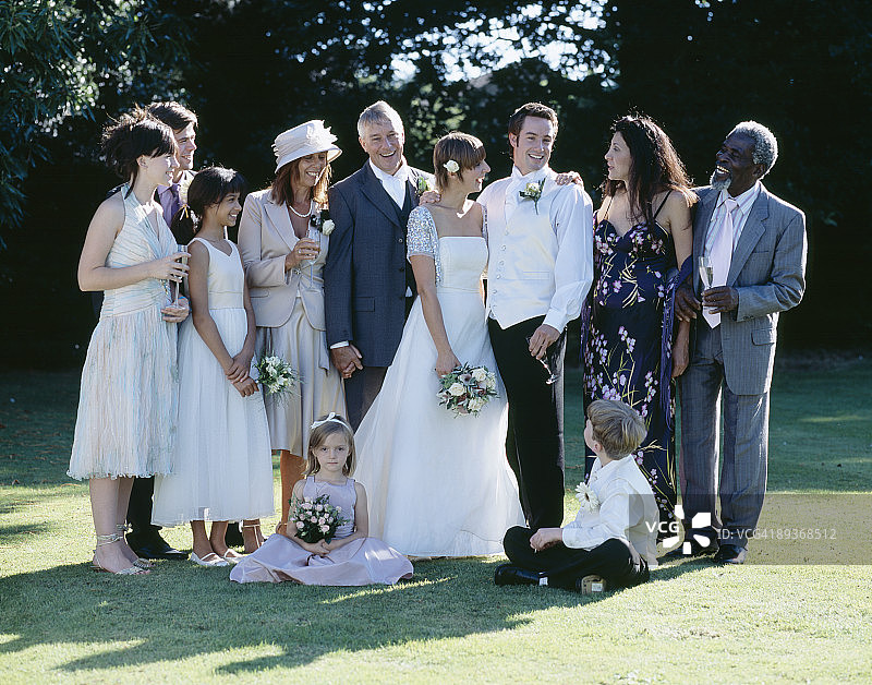 婚礼集团图片素材