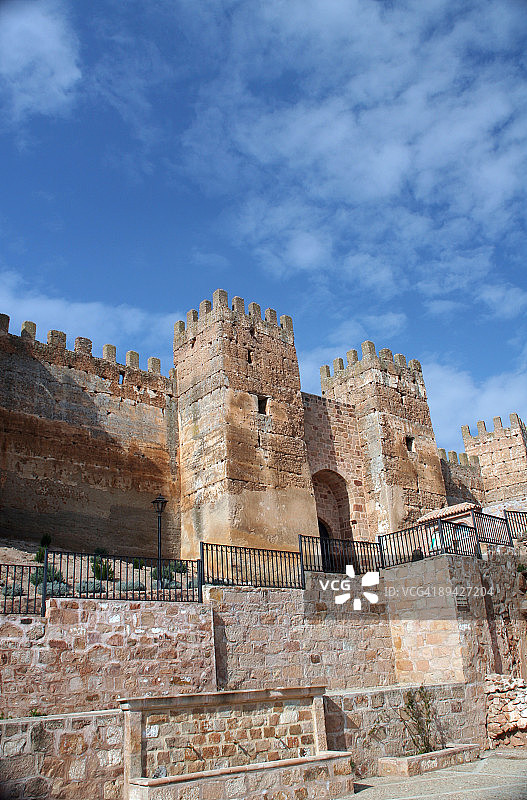 恩西纳浴场（哈恩）布尔加利马尔哈里发城堡。建于968年。图片素材