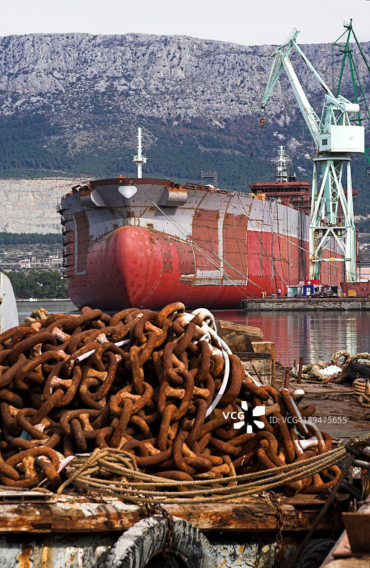 造船厂图片素材