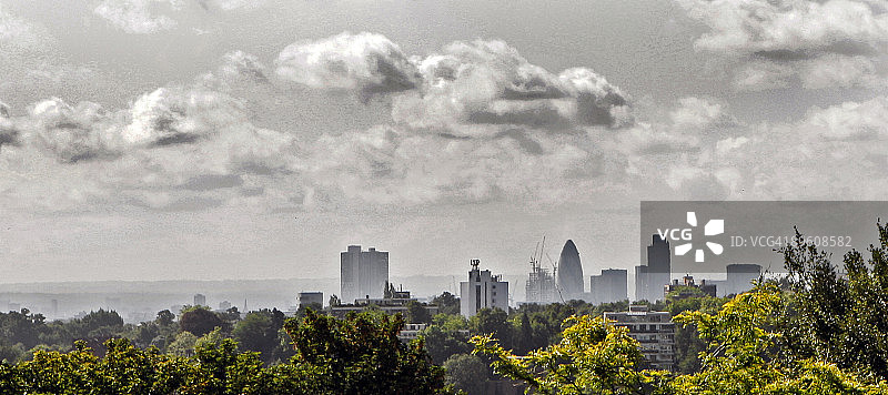 伦敦绿叶郊区图片素材