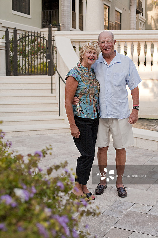 佛罗里达州的退休人员图片素材