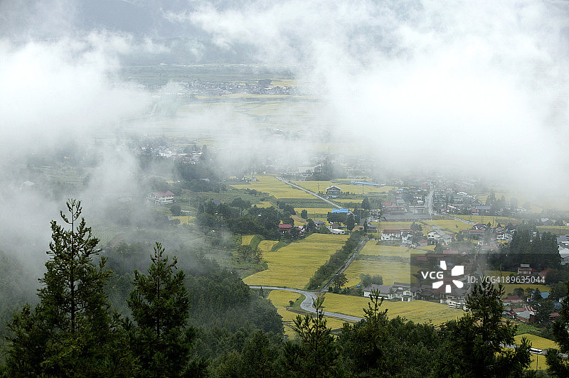 居住区航拍图片素材