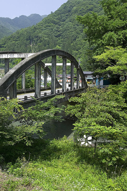 乡村桥梁图片素材