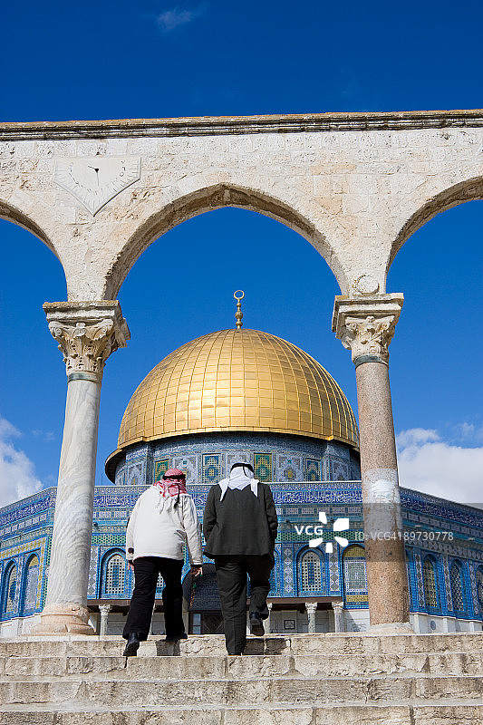 耶路撒冷圆顶清真寺图片素材