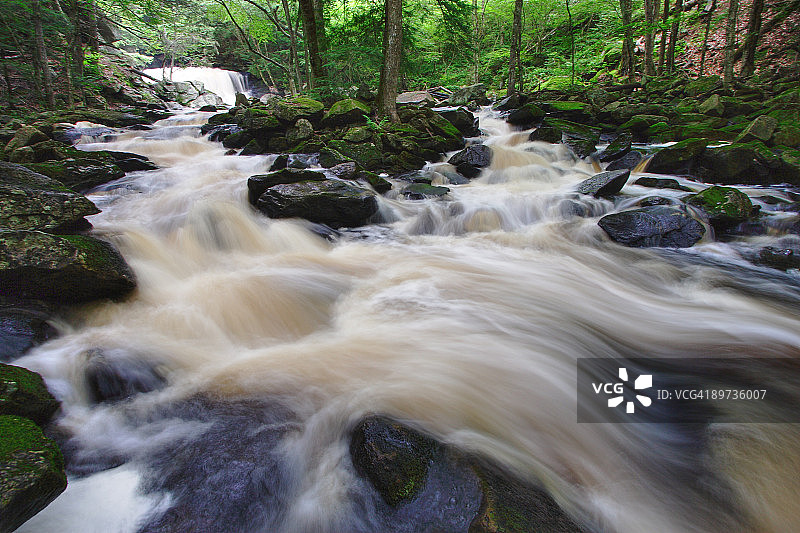 多恩瀑布图片素材