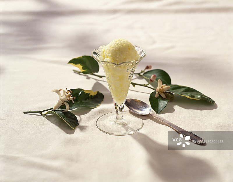 柠檬冰沙图片素材