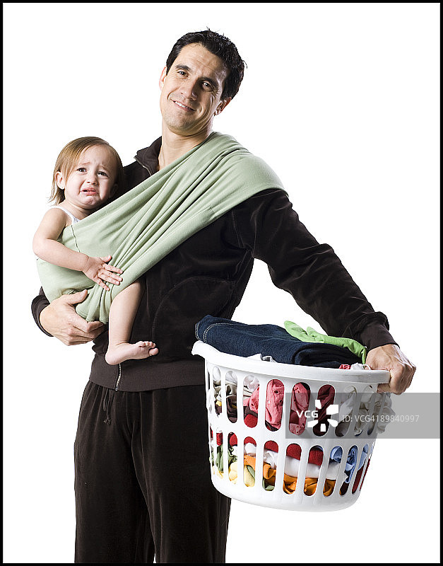 父女温馨时刻图片素材