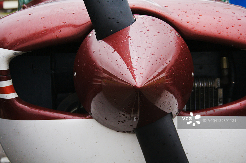 塞斯纳飞机头部图片素材