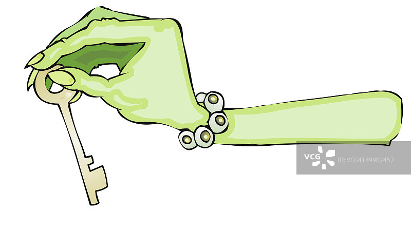 骷髅钥匙图片素材