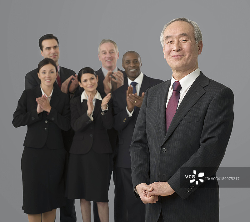 日本商人肖像图片素材