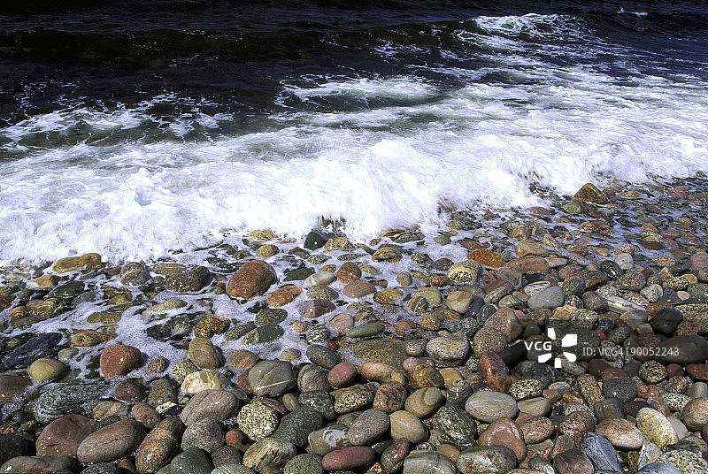 绿色海岸图片素材