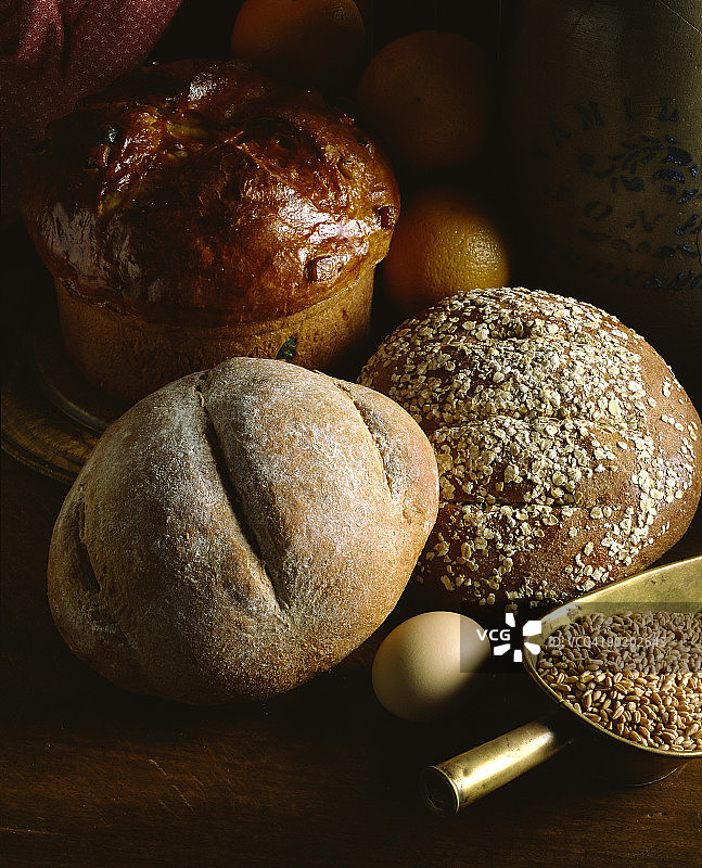 圆形面包图片素材