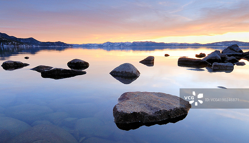 内华达州太浩湖沙港州立公园图片素材