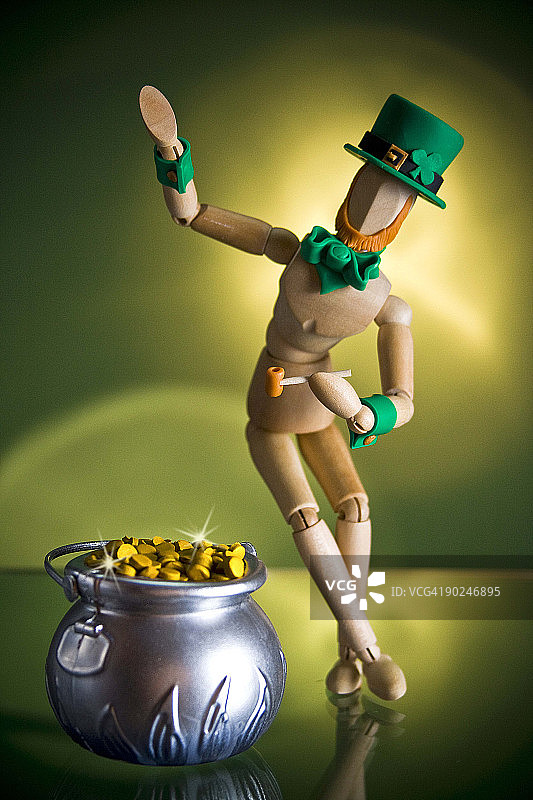 圣帕特里克绿色传说图片素材