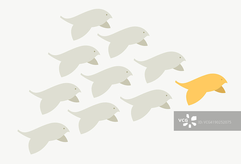 跟随或被跟随图片素材