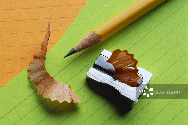 刚削好的铅笔图片素材