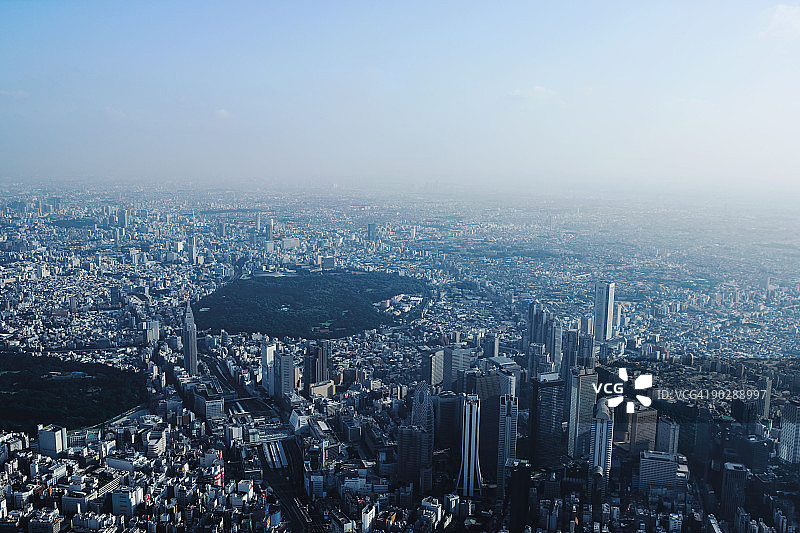 新宿周边航拍照片图片素材