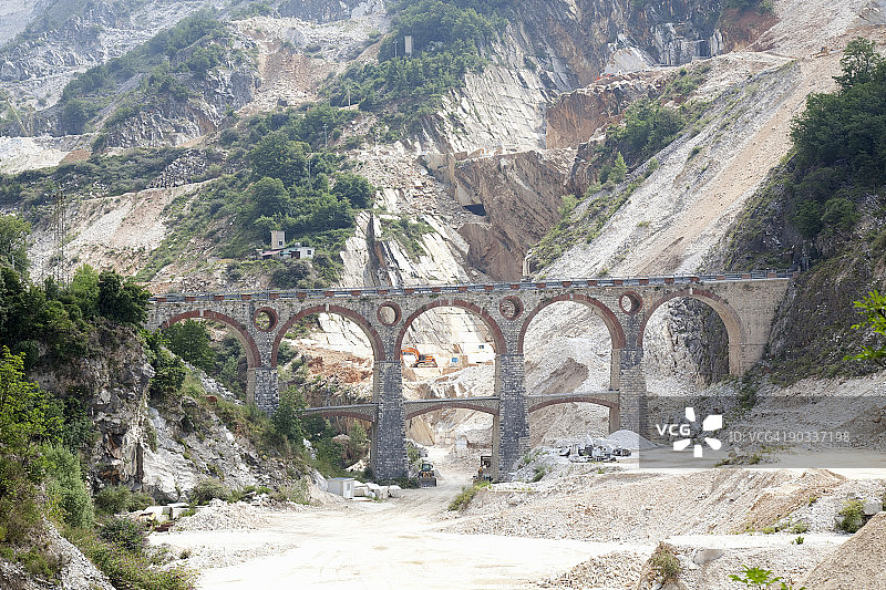 大理石采石场景观图片素材