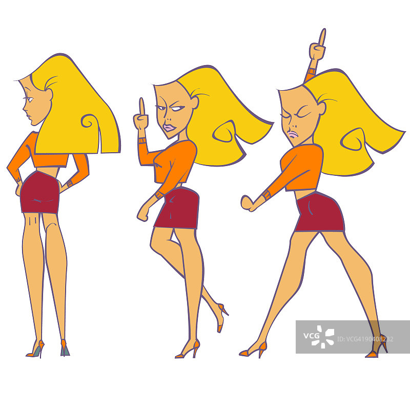 女性气质图片素材