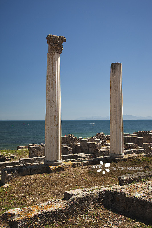 塔尔罗斯，古腓尼基城市遗址图片素材