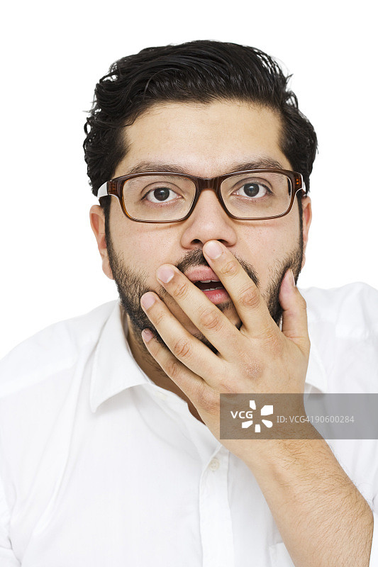 惊讶的男人图片素材