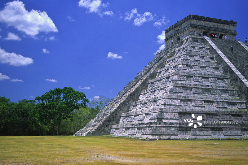 玛雅金字塔图片素材