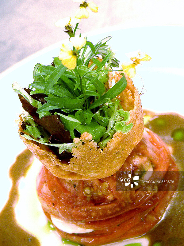 新潮沙拉图片素材