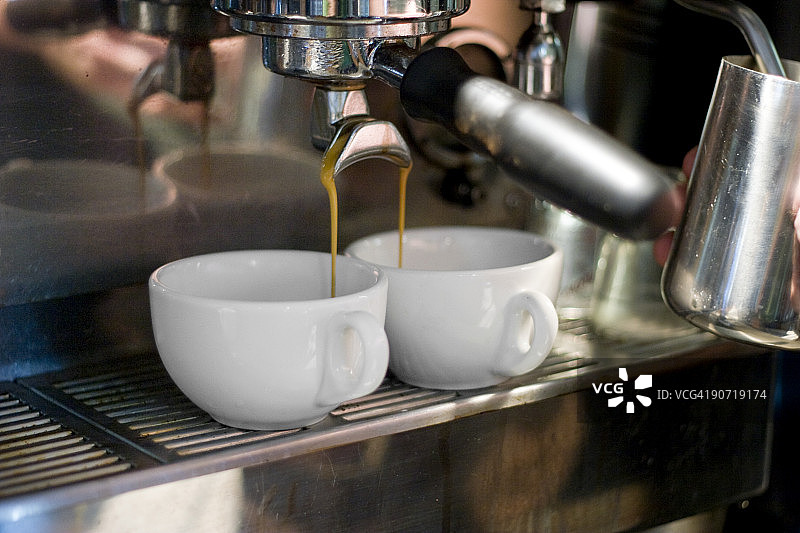 萃取浓缩咖啡图片素材