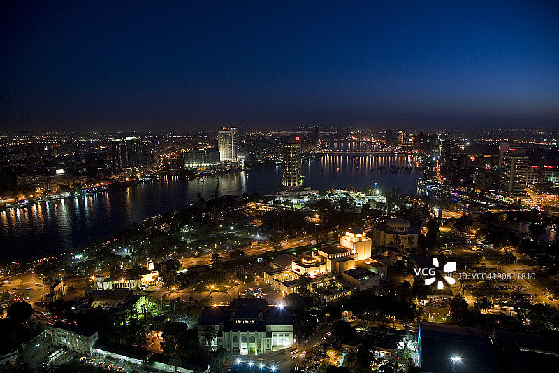 开罗夜景图片素材
