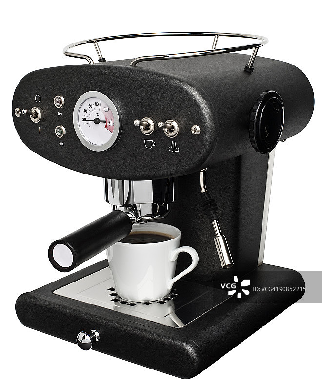 咖啡机，卡布奇诺，浓缩咖啡，拿铁，美式咖啡图片素材