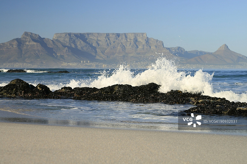 南非开普敦的桌山图片素材