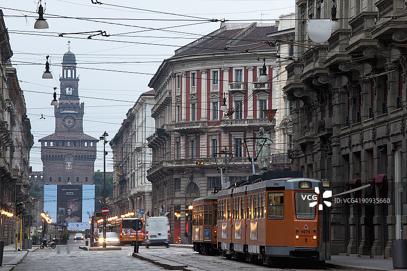 斯福尔扎城堡图片素材