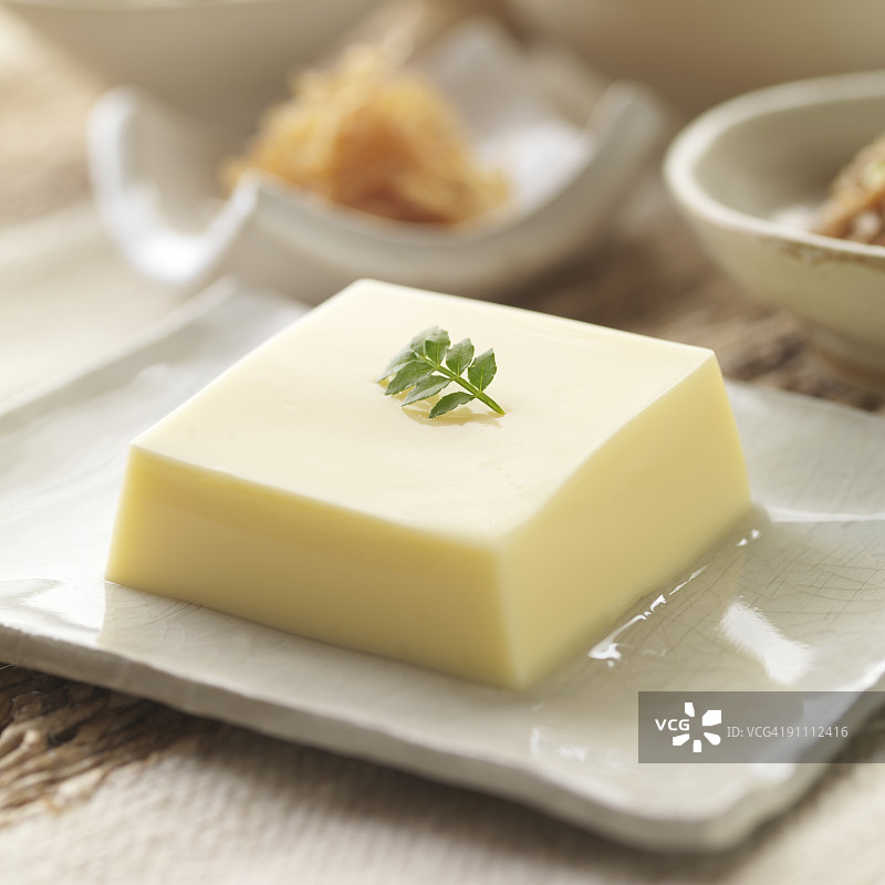 日式豆腐料理图片素材