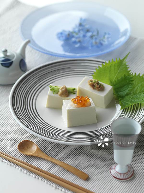 日式豆腐料理图片素材