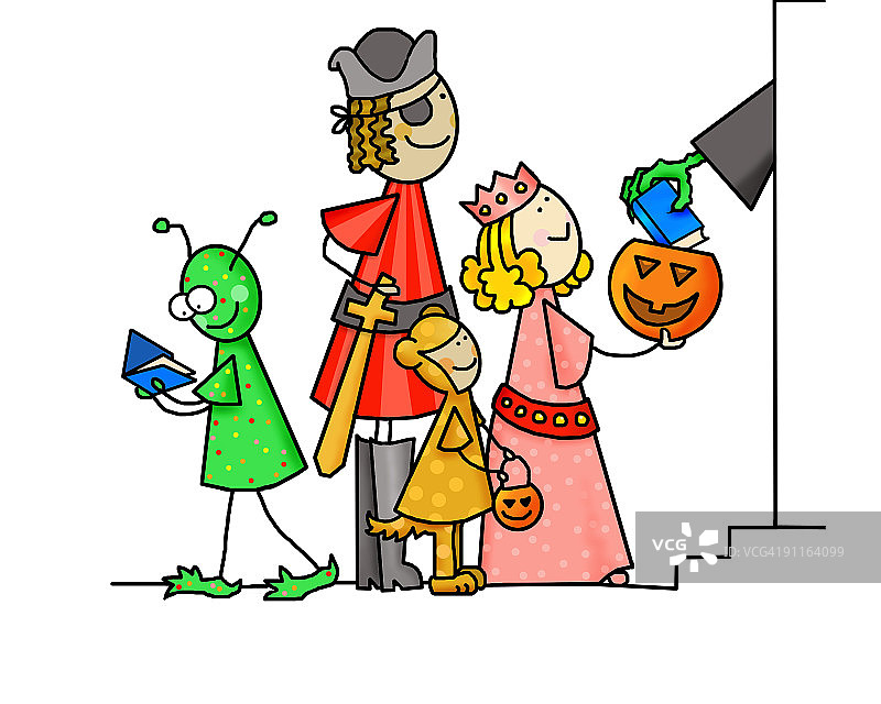 不给糖就捣蛋图片素材