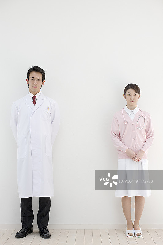 医生和护士肖像图片素材