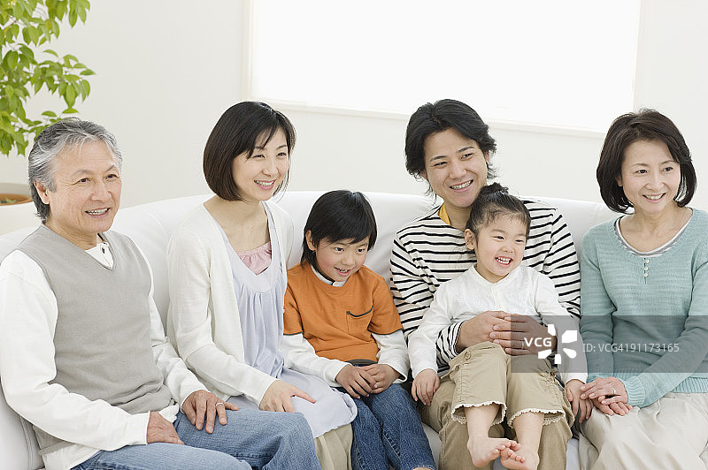 多代同堂的家庭图片素材
