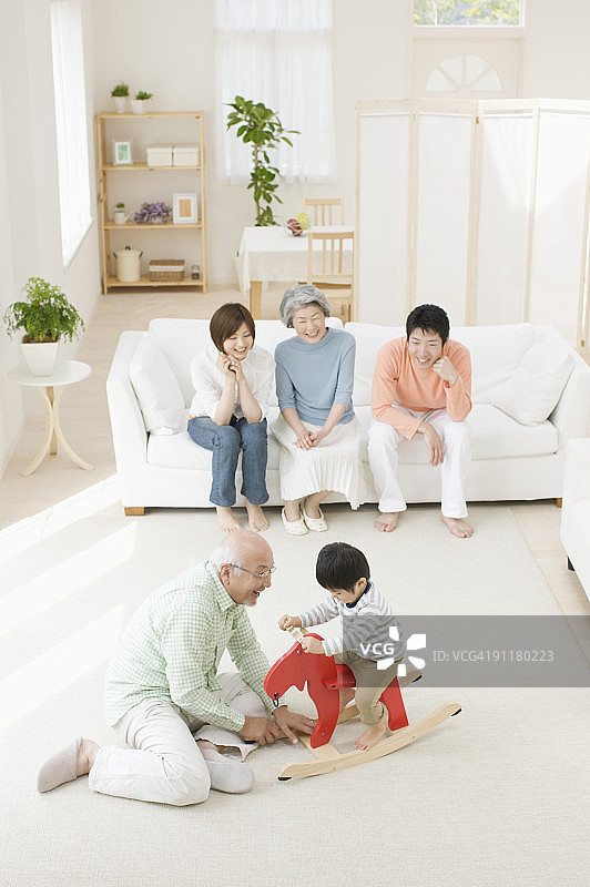 多代同堂的家庭图片素材