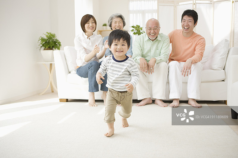 多代同堂的家庭图片素材