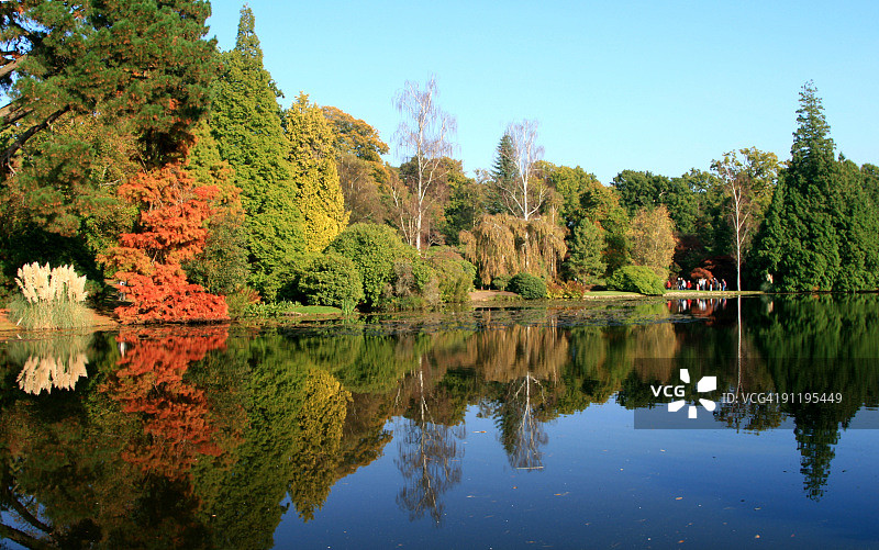 位于英国东萨塞克斯郡的谢菲尔德公园花园图片素材