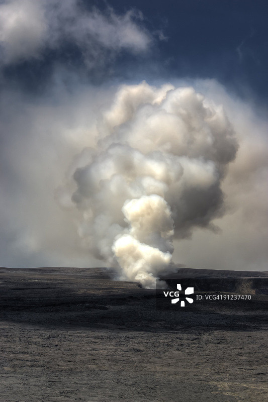 基拉韦厄火山喷发图片素材